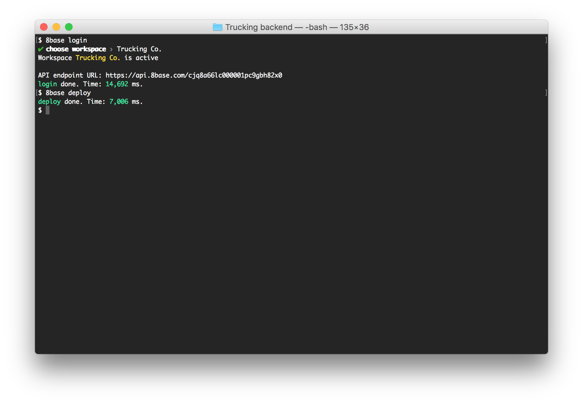 8base CLI