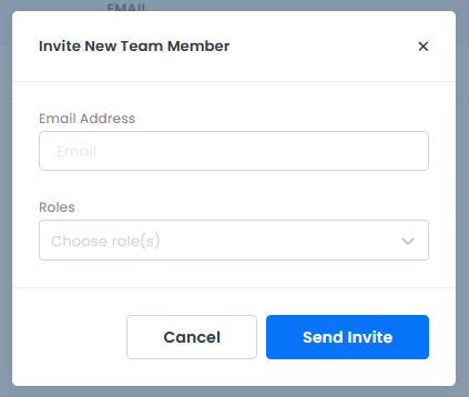 Add Team Member