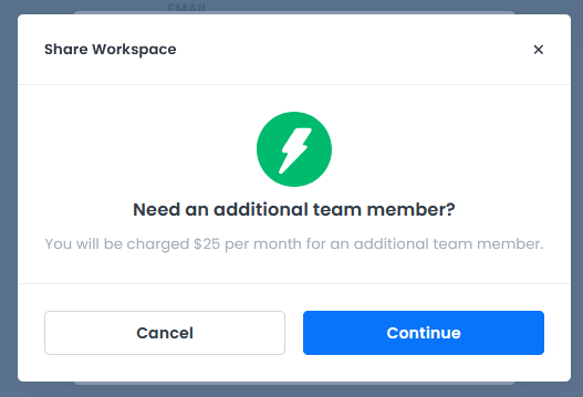 Team Member Notification