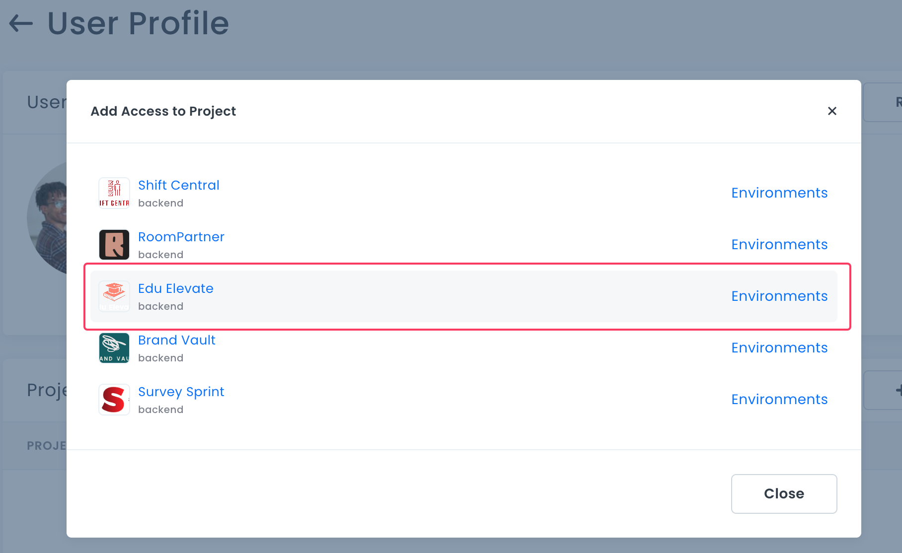 Developer access